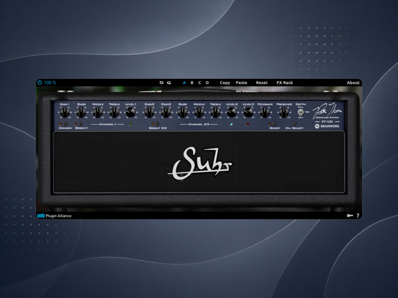 Plugin Alliance Suhr PT100-VST15