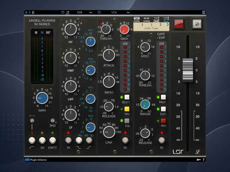 Plugin Alliance Lindell 50 Channel-VST15